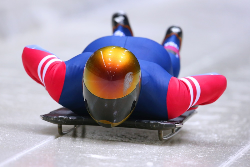 Illustration for article titled Skeleton Helmets Are The Coolest Thing At The Olympics